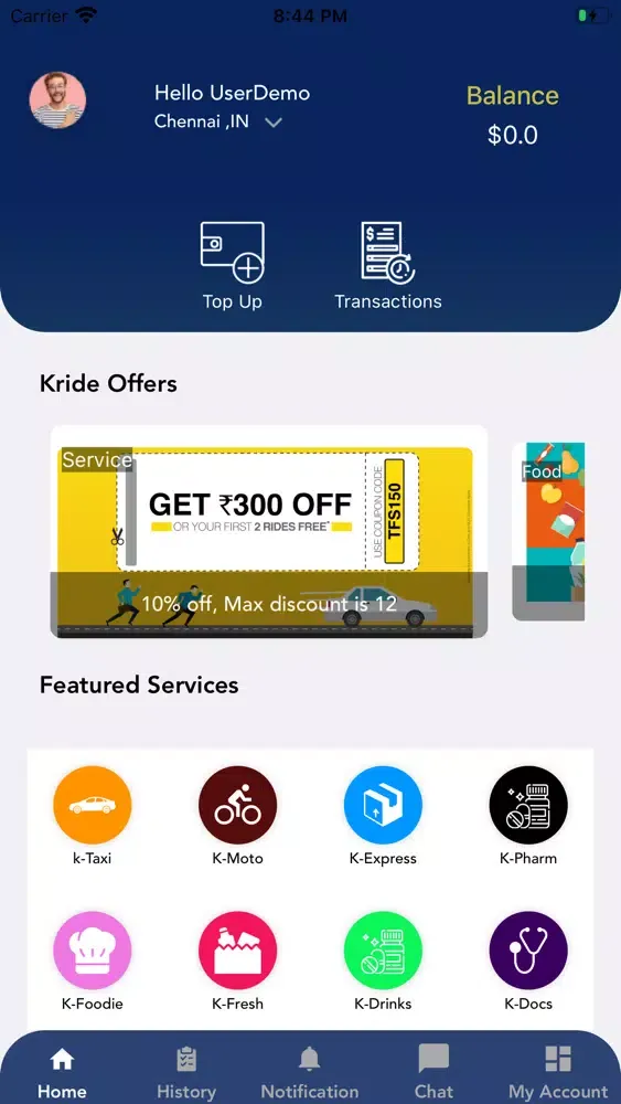 Kride User应用截图