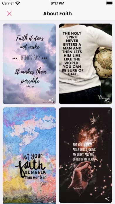 Capturas de tela do Holy Bible Verse Quotes Images