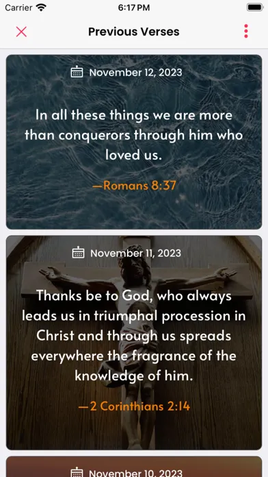 Capturas de tela do Holy Bible Verse Quotes Images