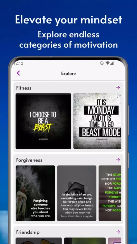 Motivation - 365 Daily Quotes應用截圖