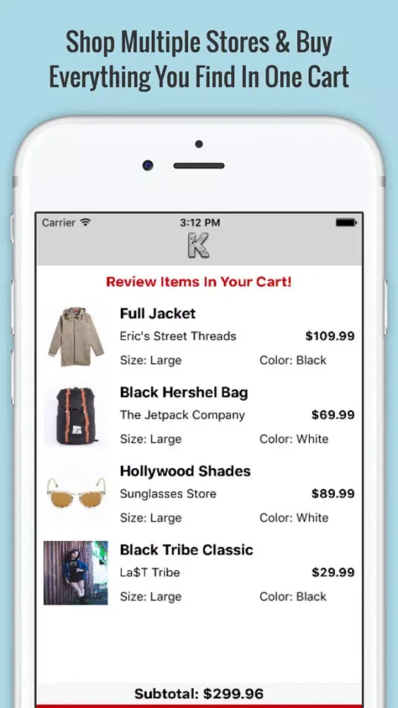 Koncrete, The Mobile Marketplace スクリーンショット