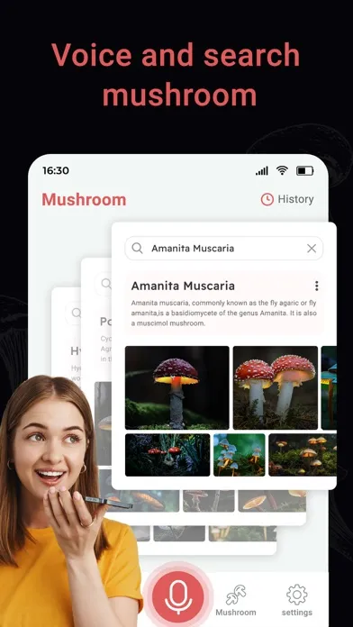 Capturas de pantalla de USA Mushroom Identification