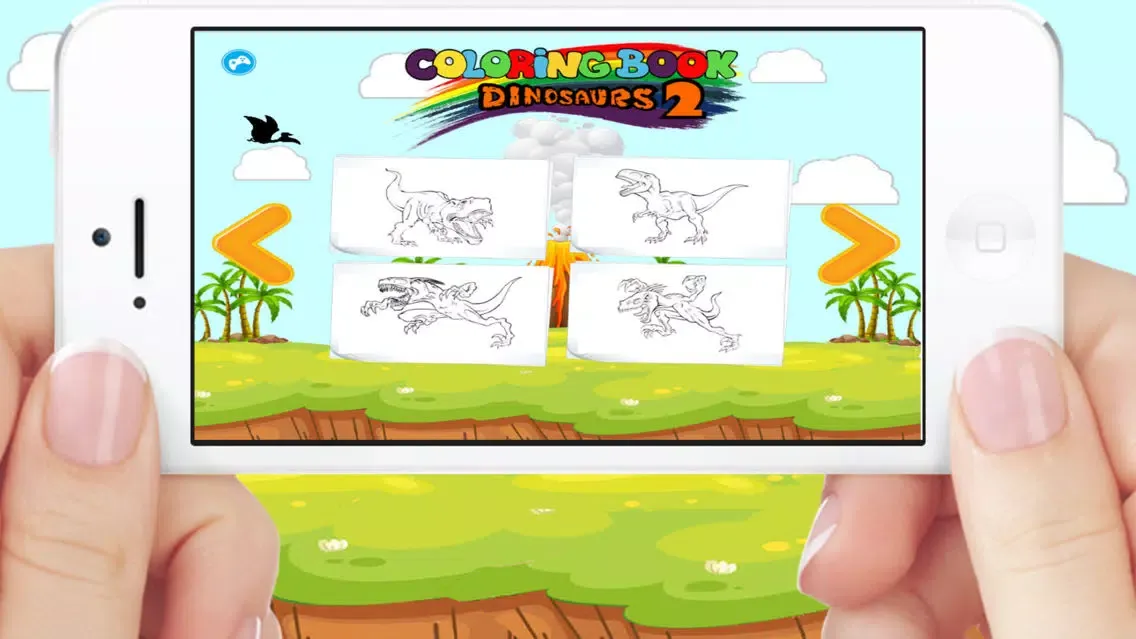 Dinosaurs T Rex Coloring Book Game For Kids应用截图