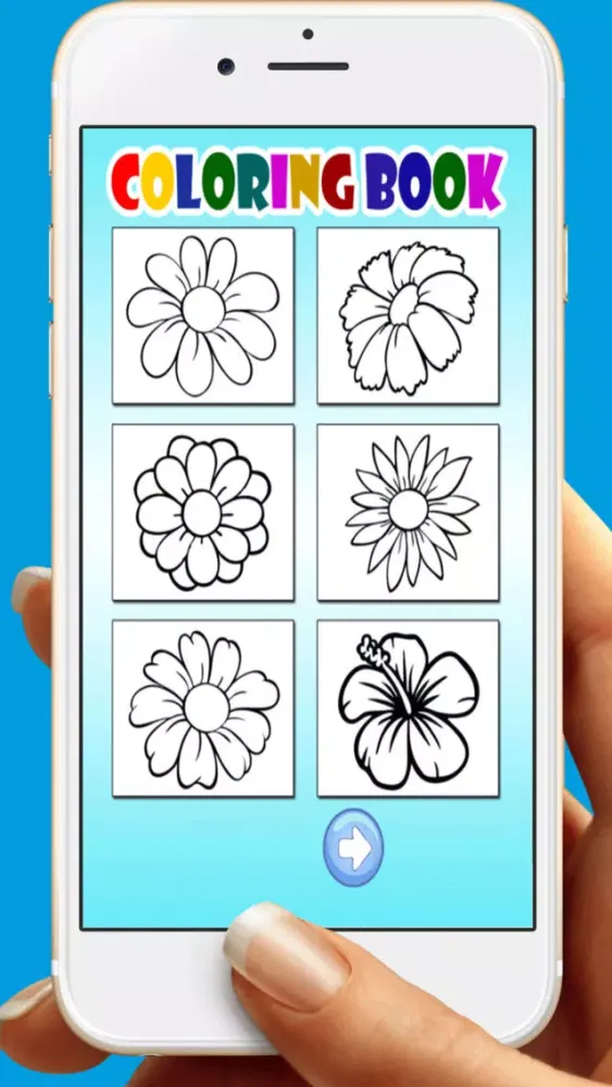 تصاویر Butterfly Flower For Coloring Book Games