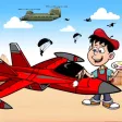 Airplanes Jet Helicopter Coloring Book For Kids