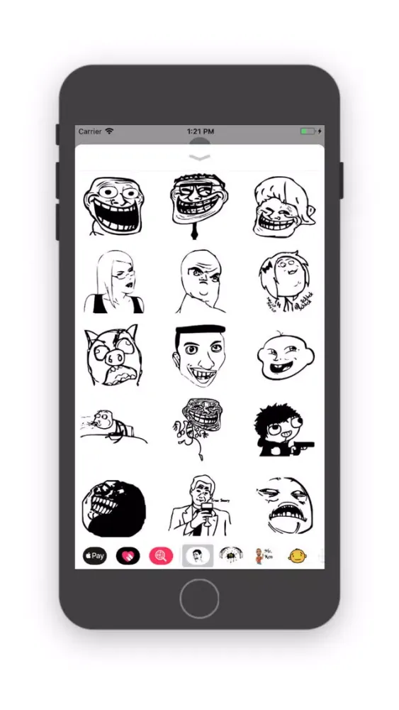 Ảnh chụp màn hình của Memes - Sticker Pack