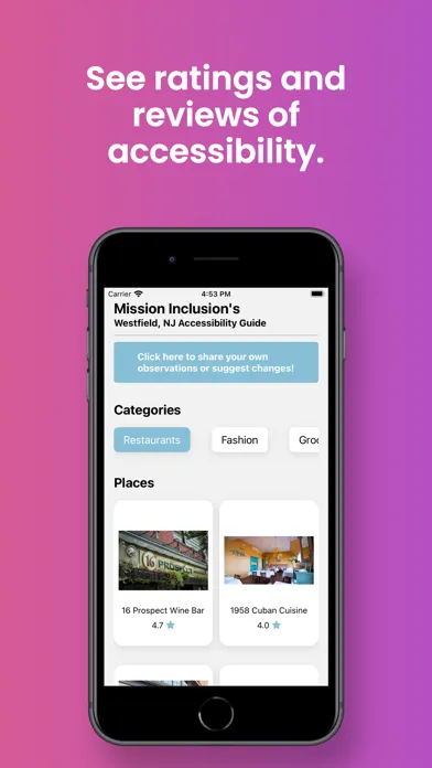 Access Wayfinder Screenshots