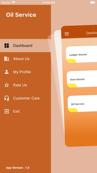Oil Service App स्क्रीनशॉट