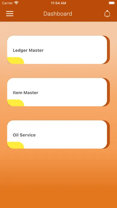 Oil Service App स्क्रीनशॉट