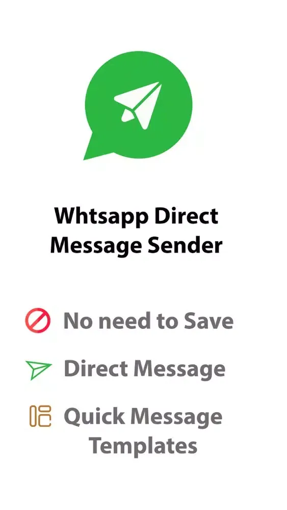 Tangkapan skrin Message Sender for WhatzApp