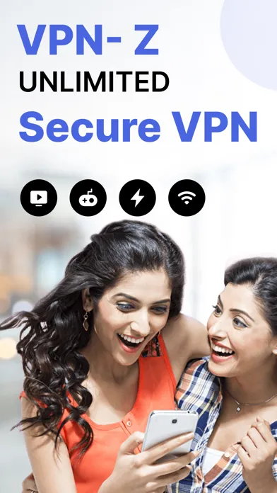 VPN-Z Unlimited Super VPN App スクリーンショット