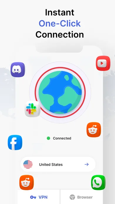 VPN-Z Unlimited Super VPN App スクリーンショット