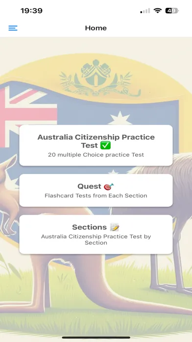 تصاویر Australian Citizenship App