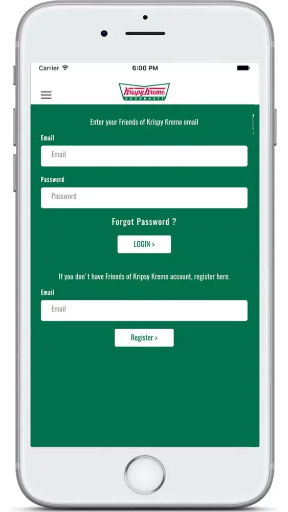 Capturas de pantalla de Krispy Kreme Indonesia