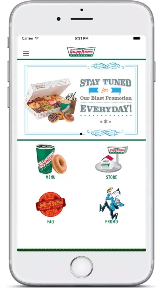 Capturas de pantalla de Krispy Kreme Indonesia