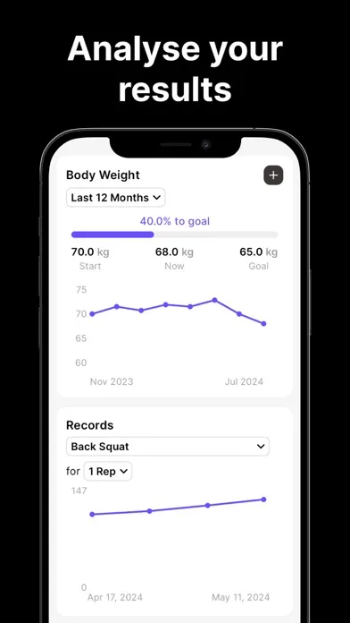 Скриншоты 531 Strength & Gym Log by Soma