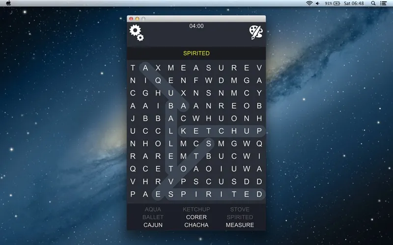 Capturas de tela do Word Search Epic