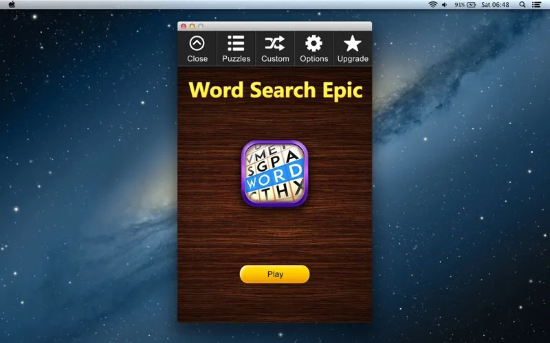 Capturas de tela do Word Search Epic