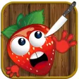 Fruit Face Slice n Dice Shuriken Style Fruit Face Slice n Dice Shuriken Style