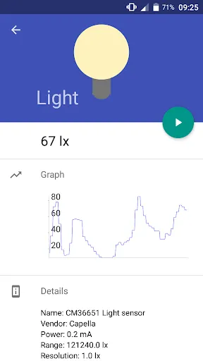Скриншоты Sensor Sense