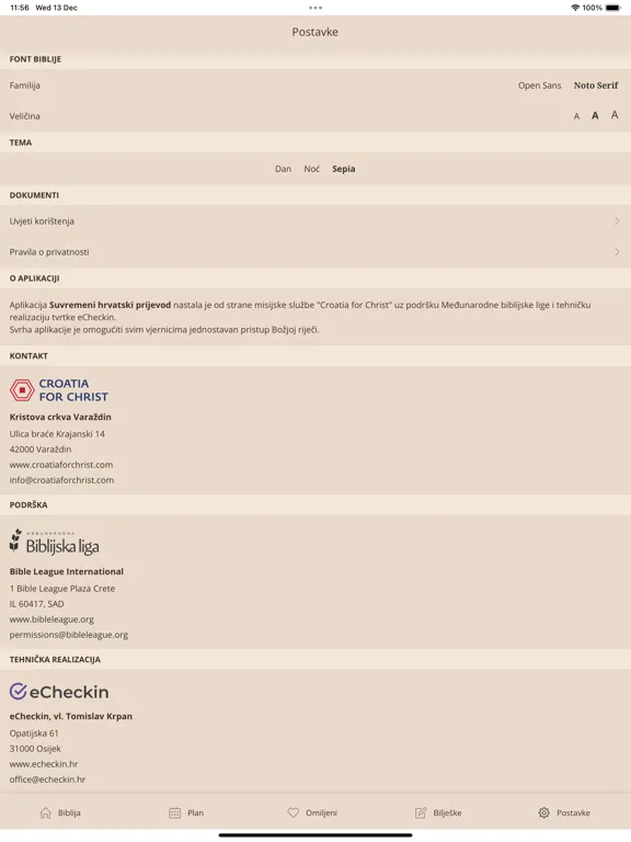Biblija SHP iPad  স্ক্রিনশট