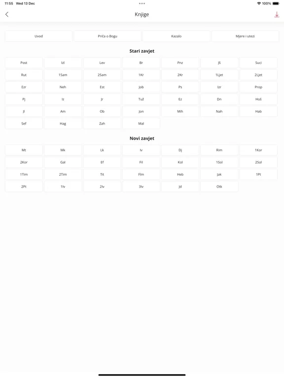 Biblija SHP iPad  স্ক্রিনশট