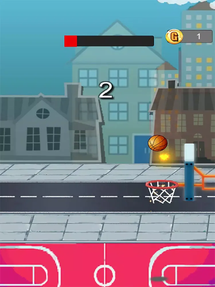 Bouncy Basketball - Bouncy Hoops iPad  Screenshots