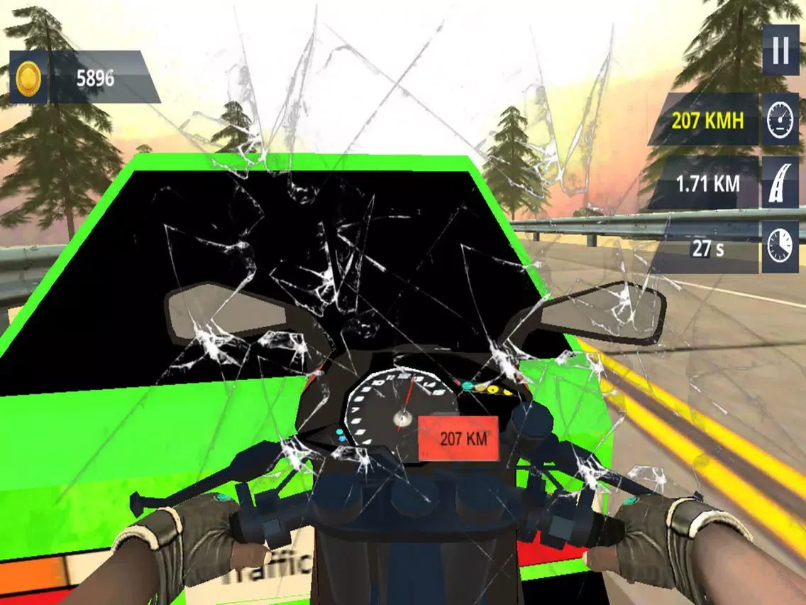 صور Traffic Bike Rider iPad 