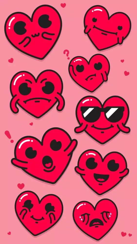 تصاویر Great Heart Stickers