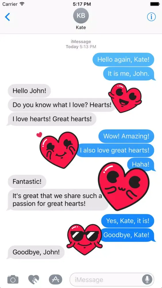 تصاویر Great Heart Stickers