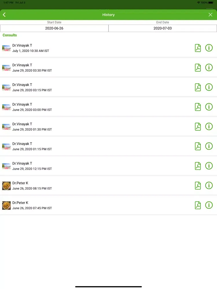 Скриншоты Care Niva Global iPad 
