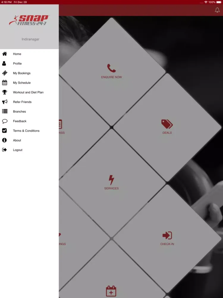 Snap Fitness India iPad  Ekran Görüntüleri