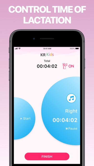 KR Kids: Baby feeding tracker Ekran Görüntüleri