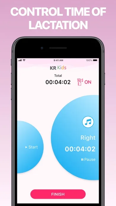 Screenshot di KR Kids: Baby feeding tracker