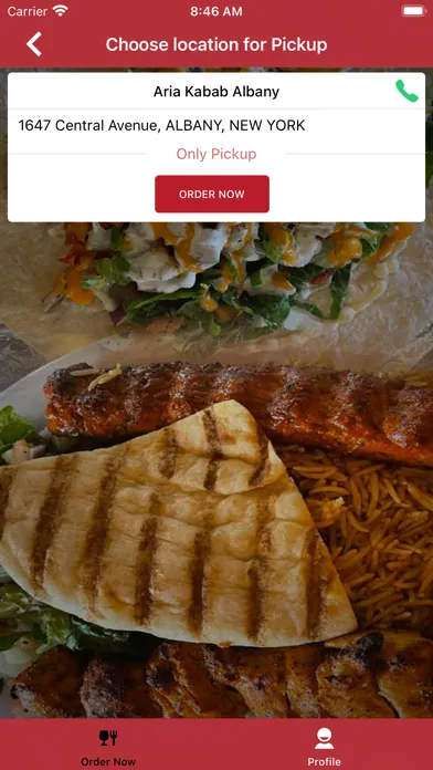 Aria Kabab Albany স্ক্রিনশট
