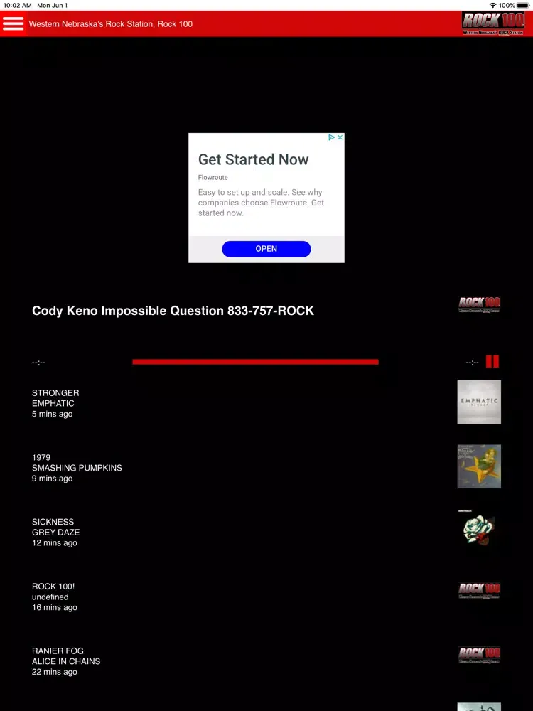 Скриншоты Rock 100 iPad 