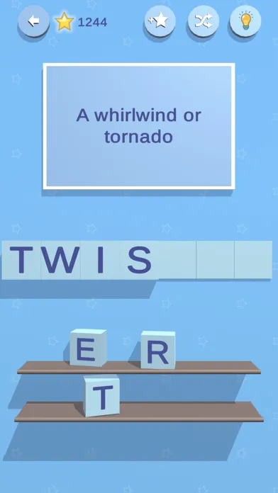 Tangkapan layar Mixed Word!
