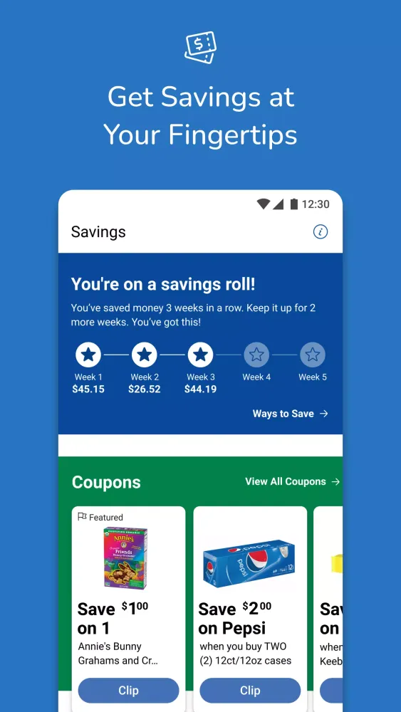 Ảnh chụp màn hình của Kroger