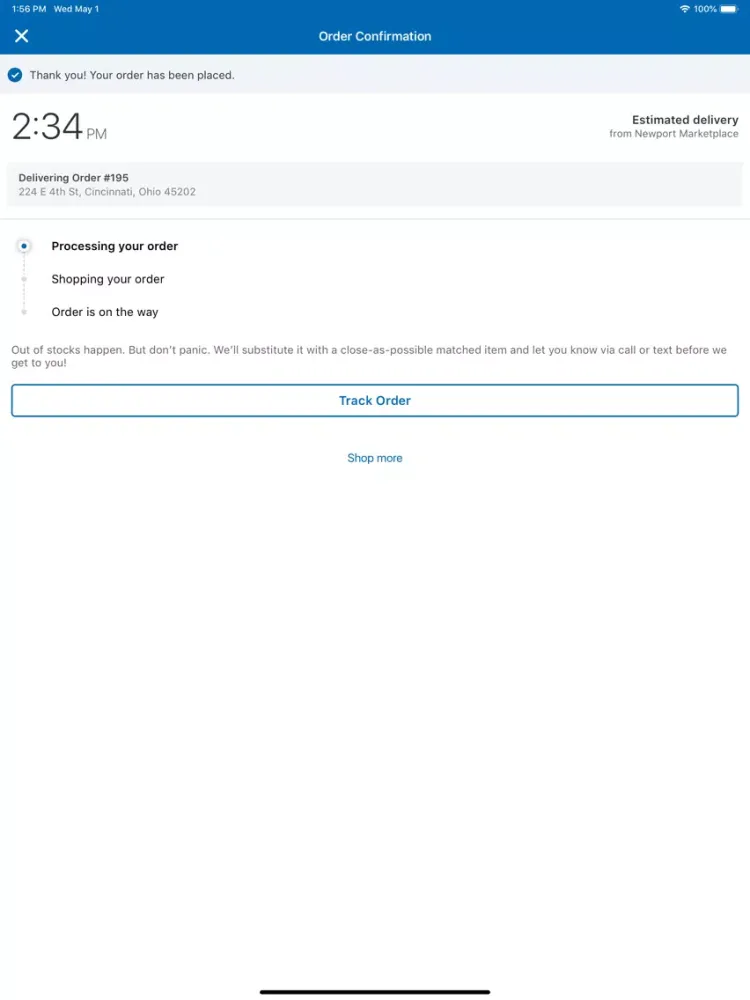 Kroger Rush iPad  스크린샷