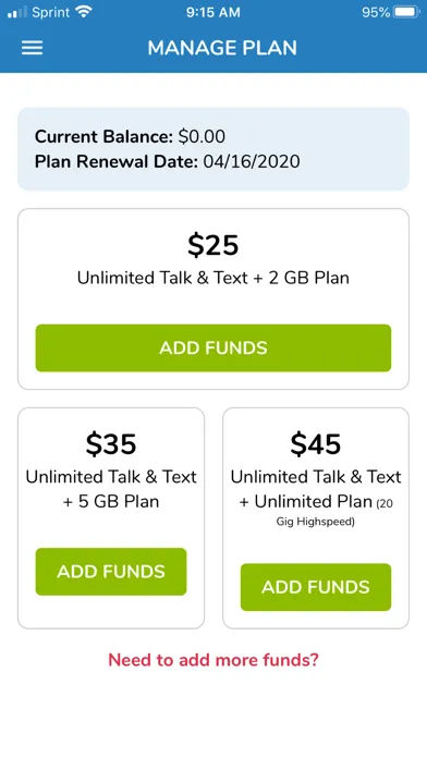 Kroger Wireless My Account Screenshots