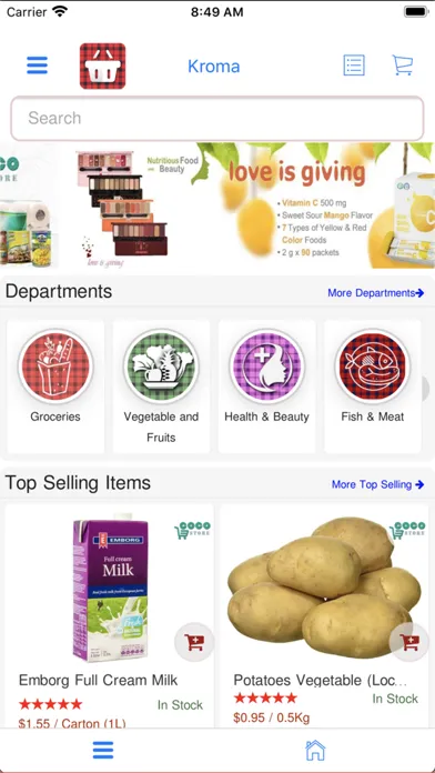 Kroma App Screenshots