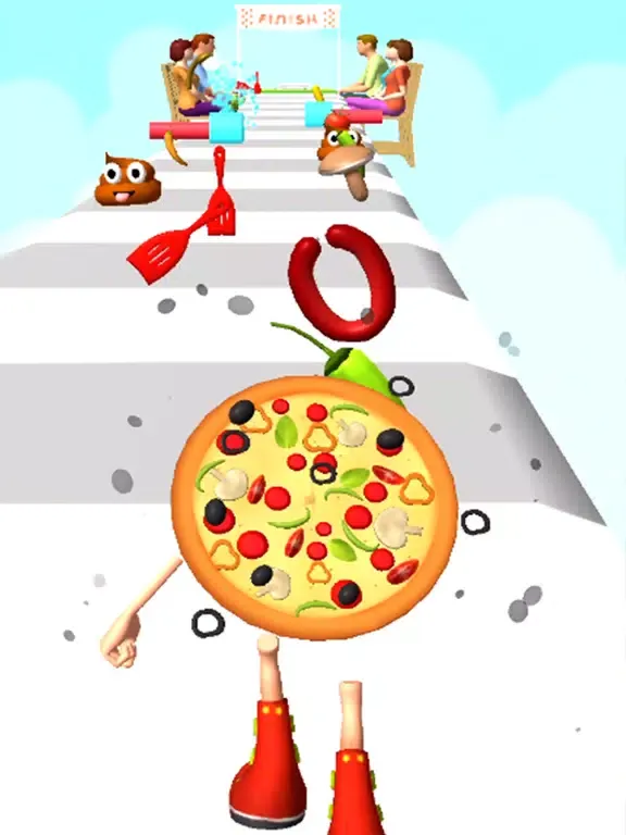 Tangkapan layar Delivery Pizza iPad 