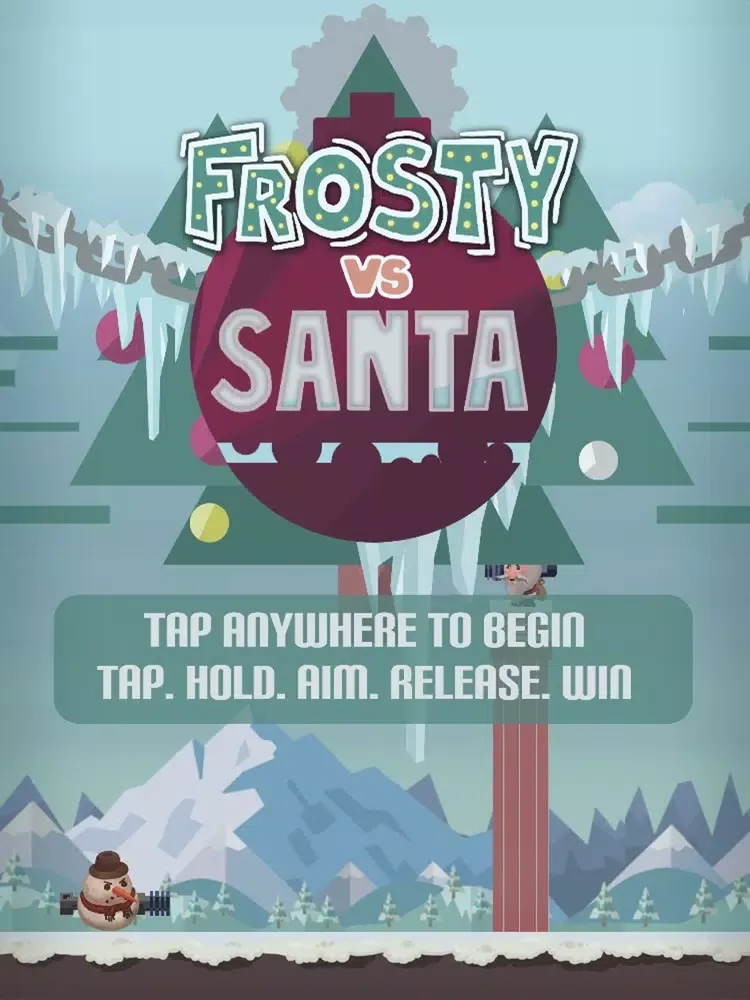 Frosty vs Santa - Save the Holidays and Gifts from Claus's Frozen Heart iPad  Screenshots