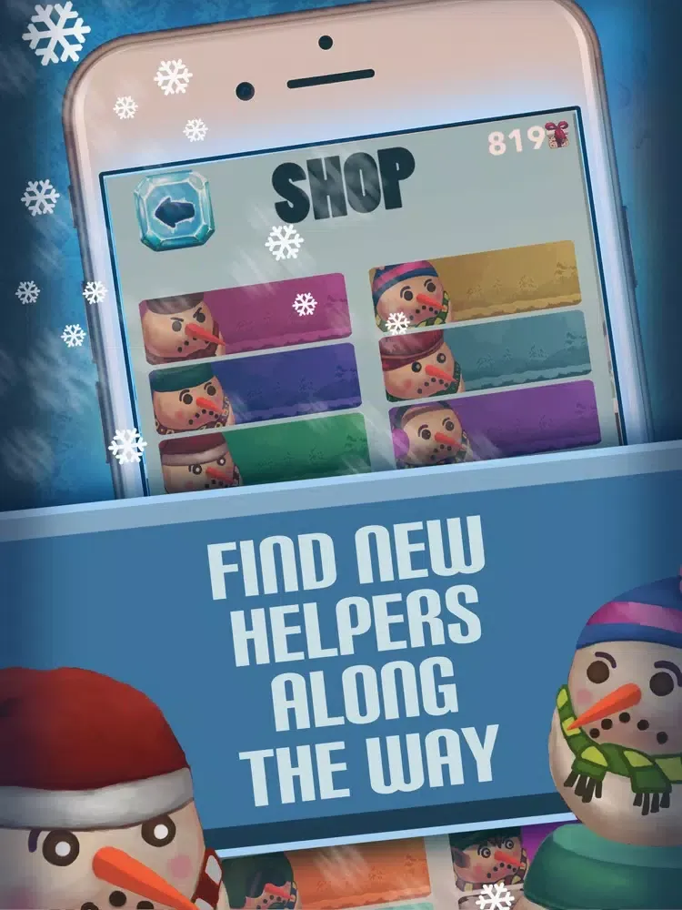 Frosty vs Santa - Save the Holidays and Gifts from Claus's Frozen Heart iPad  Screenshots
