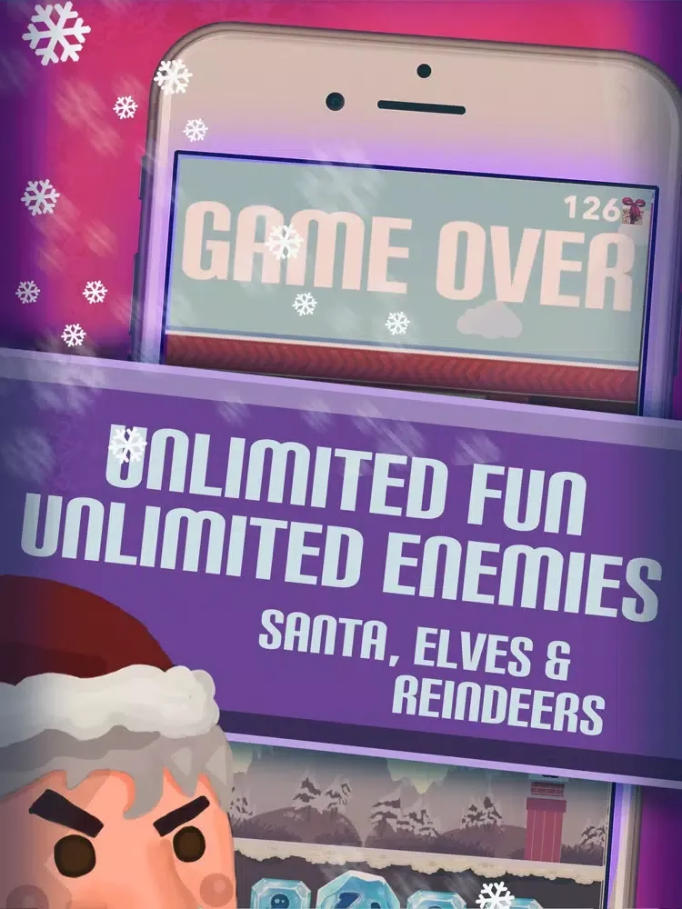 Frosty vs Santa - Save the Holidays and Gifts from Claus's Frozen Heart iPad  Screenshots