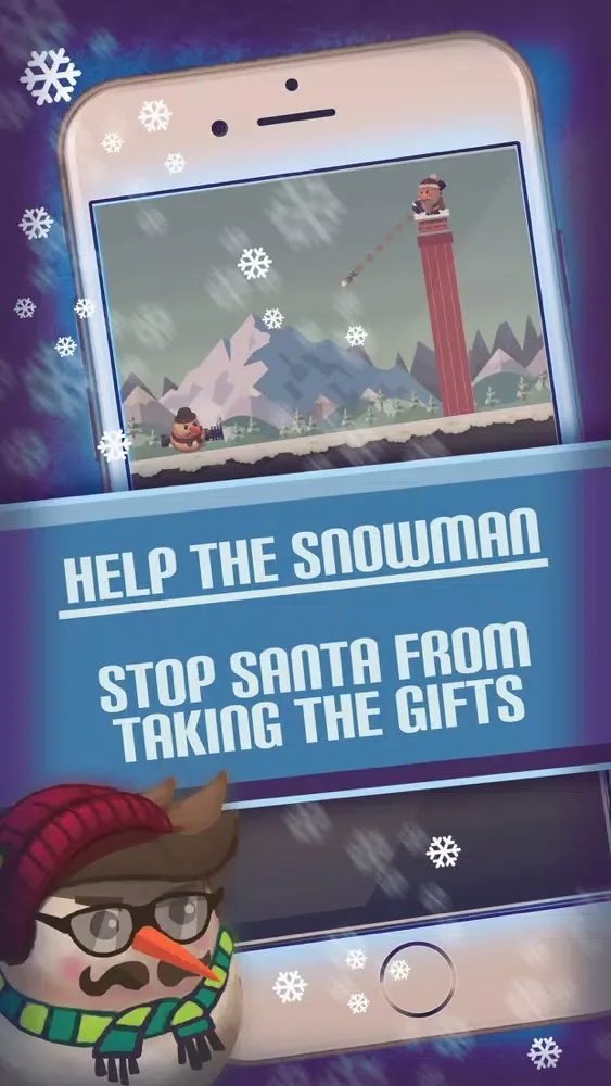 Frosty vs Santa - Save the Holidays and Gifts from Claus's Frozen Heart Screenshots