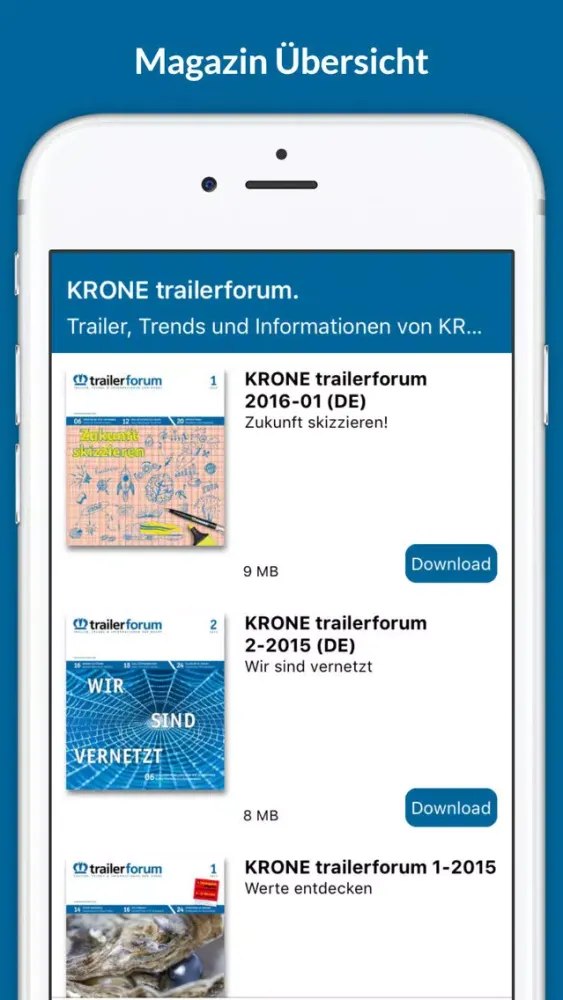 Capturas de pantalla de KRONE Kiosk