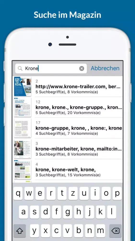 Capturas de pantalla de KRONE Kiosk