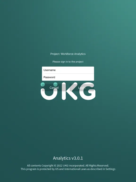 Скриншоты UKG WFAnalytics iPad 