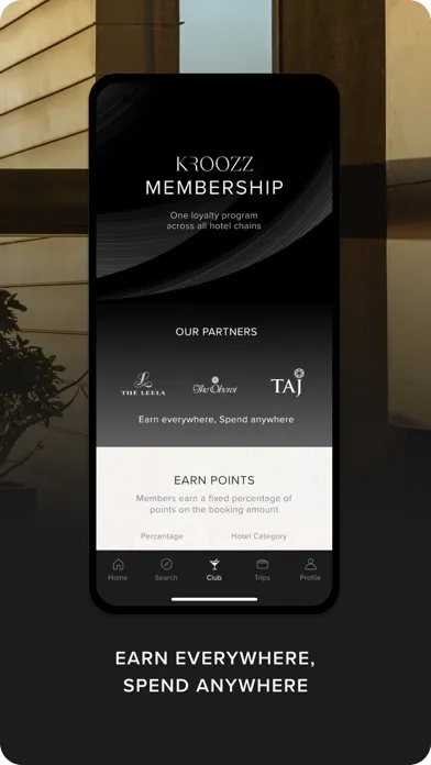 Kroozz: Hotels & Getaways سکرین شاٹس